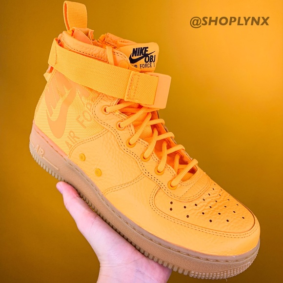 nike air force 1 obj yellow